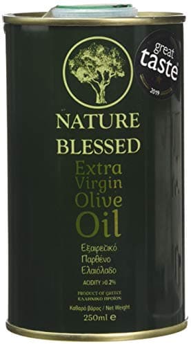 Nature Blessed Greek Extra Virgin Olive Oil 250 ml Tin Can