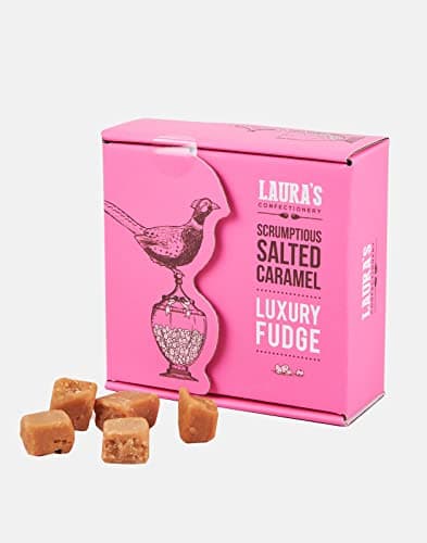 Laura's Confectionery Luxury Salted Caramel Fudge 200g