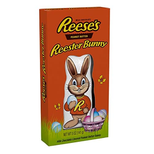 Reese's Peanut Butter Reester Bunny, Milk Chocolate Covered Peanut Butter Easter Bunny, 141g