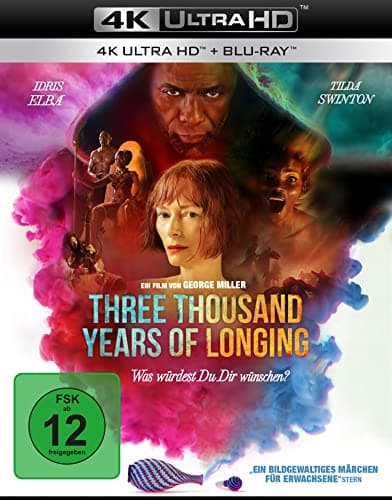 Three Thousand Years of Longing UHD Blu-ray: 4K Ultra HD Blu-ray + Blu-ray