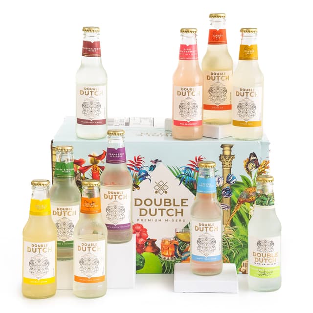 DOUBLE DUTCH Dutch Exploration Pack 10 x 200ml bottles A variety of flavours to discover the world mixers